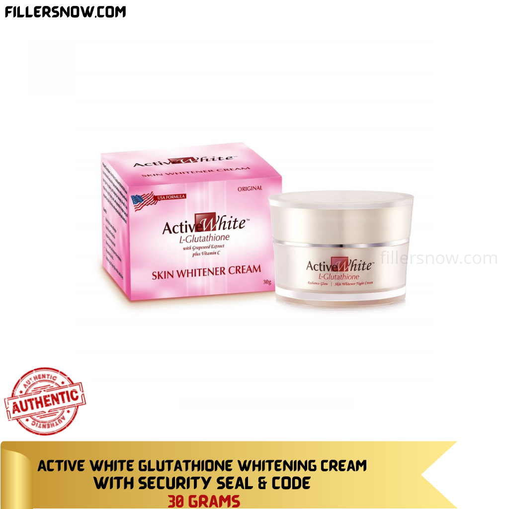 Active White Glutathione Cream Safe and Trusted with Our Security Se