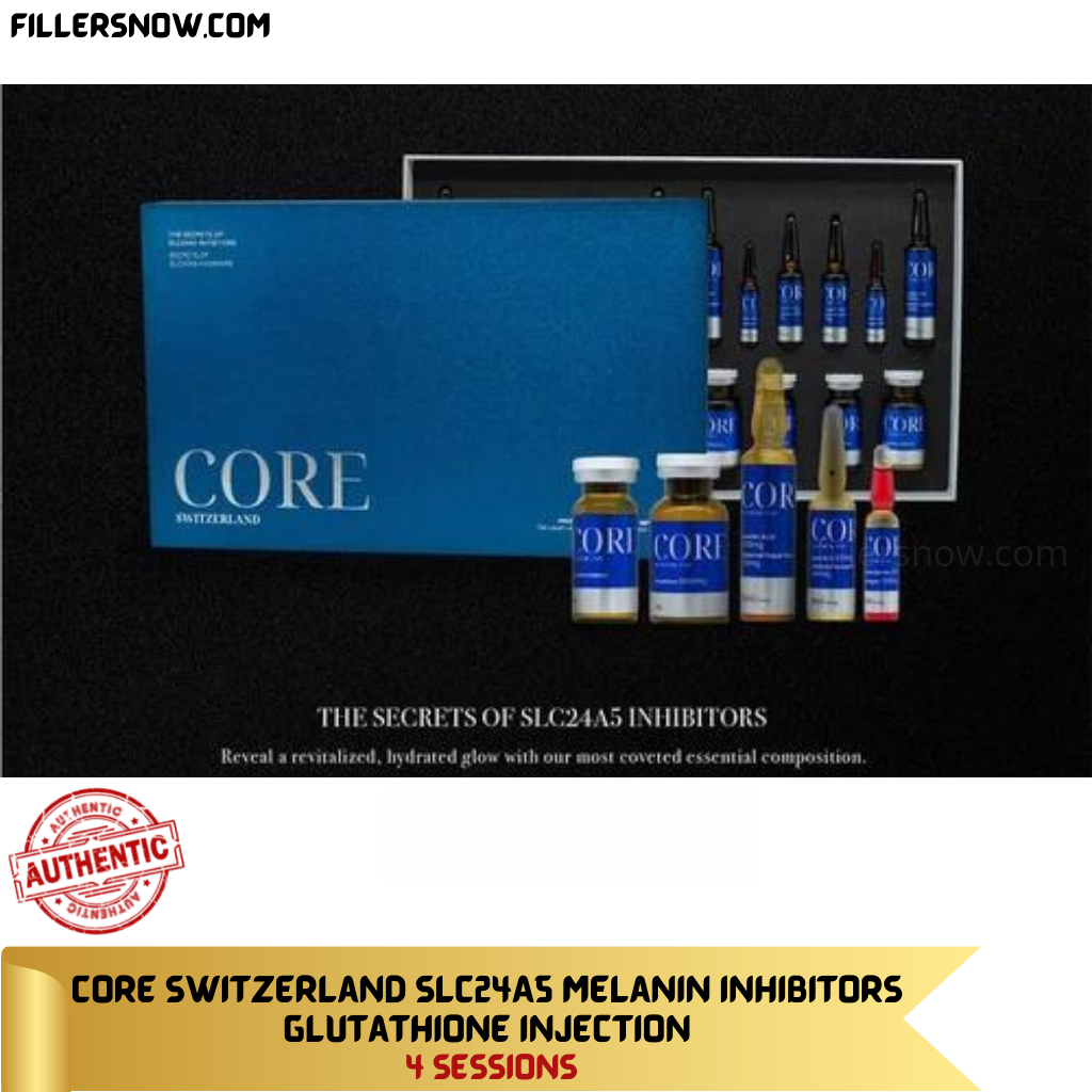 CORE Switzerland SLC24A5 inhibitors glutathione Injection 04 sessions