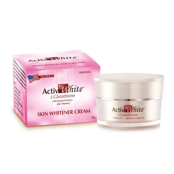 Active White Glutathione Cream - Safe and Trusted with Our Security Seal