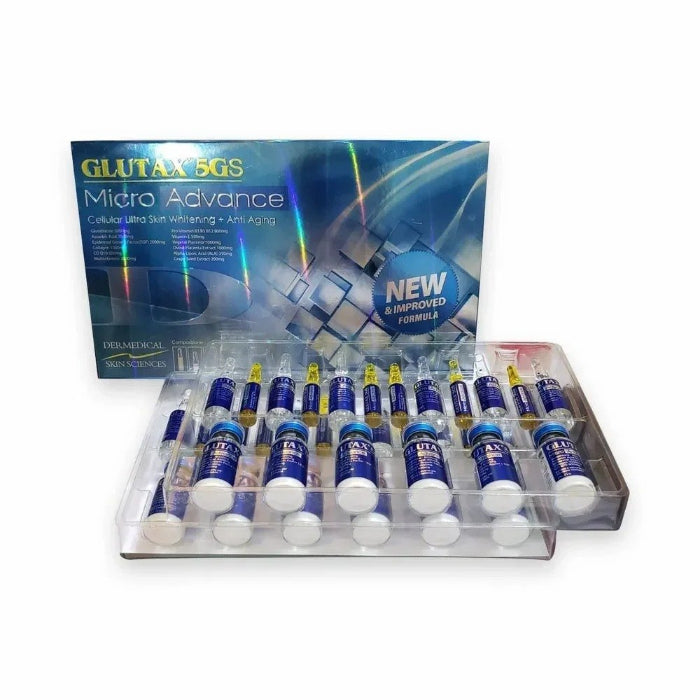 Glutax 5gs Micro Advance Glutathione Injection 12 Sessions