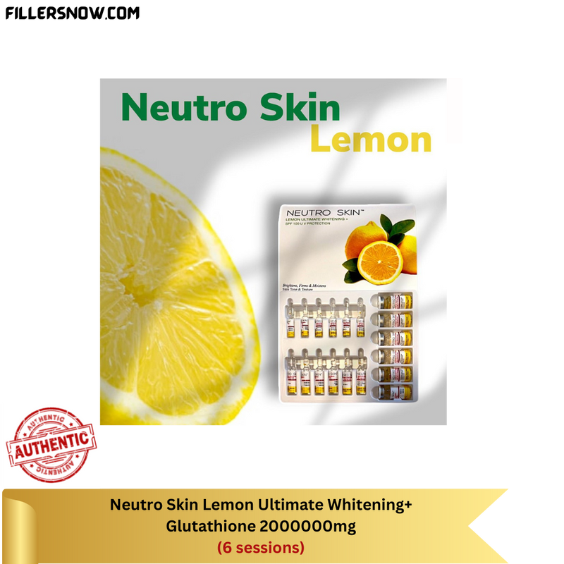 Neutro Skin Lemon Glutathione (6 sessions)